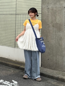 木村 星南（せな）｜BEAMS BOYのサロペット/オーバーオールを使った