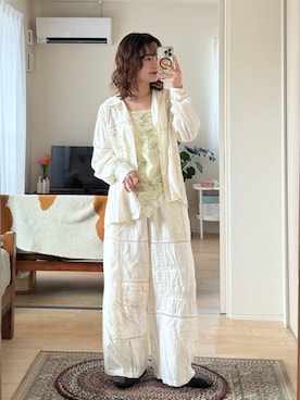 「Freada（フリーダ）のアイテム」を使った、木村 星南（せな）さん（レディース・162cm）の夏コーディネート