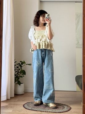 木村 星南(せな)さん(レディース・162cm)の夏コーディネート