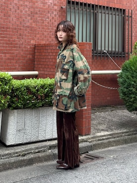 「アイテム（ジャケット/アウター）」を使った、木村 星南（せな）さん（レディース・162cm・20代）の秋コーディネート