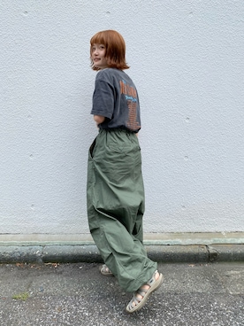 「KEEN（キーン）のアイテム」を使った、木村 星南（せな）さん（レディース・162cm）の夏コーディネート