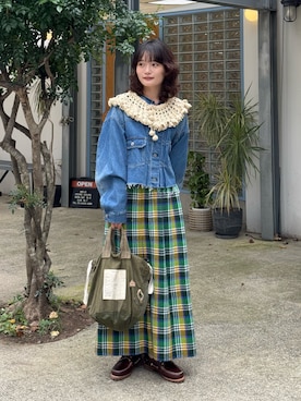 木村 星南(せな)さん(レディース・162cm)の秋コーディネート