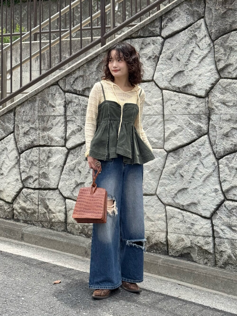 MAISON SPECIAL（メゾンスペシャル）の「Washed Peplum Tops