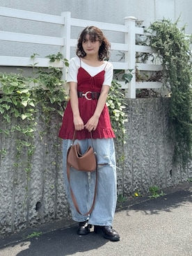 木村 星南（せな）さん（レディース・162cm）の春コーディネート