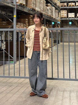 「PAYDAY(ペイデイ)のアイテム」を使った、木村 星南(せな)さん(レディース・162cm)の夏コーディネート
