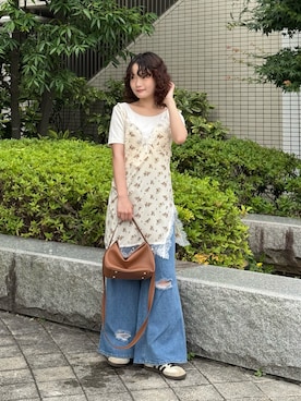 木村 星南(せな)さん(レディース・162cm)の夏コーディネート