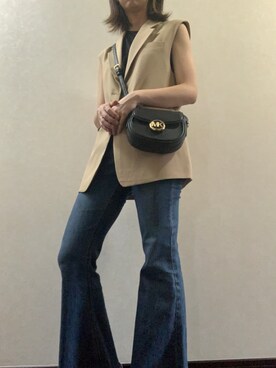 「ジーユー(GU)」｜midoriさん（レディース・166cm）の秋コーディネート