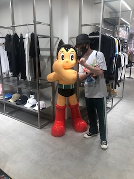 「COS（コス）のアイテム（帽子）」を使った、margeilaboyさん（メンズ・168cm）の夏コーディネート