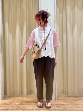 「ボーター」｜まよねーずさん（レディース・164cm）の夏コーディネート