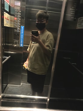 「roots（ルーツ）のアイテム」を使った、Bear さん（レディース・155cm）の春コーディネート