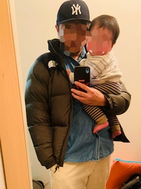 「THE NORTH FACE（ザノースフェイス）のザ・ノース・フェイス メンズダウンジャケット / ヌプシジャケット（ダウンジャケット/コート）」を使った、TORUさん（メンズ・173cm）の冬コーディネート