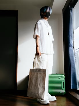 「Dr. Martens（ドクターマーチン）のアイテム」を使った、wearunitさん（メンズ・172cm）の夏コーディネート