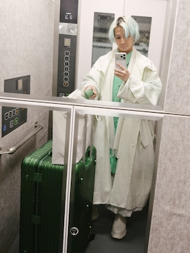 「both（ボス）のアイテム」を使った、felixcis.flixさん（メンズ・170cm）の春コーディネート