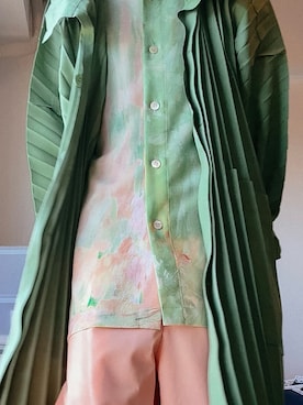 「アイテム（ジャケット/アウター）」を使った、wearunitさん（メンズ・172cm）の夏コーディネート