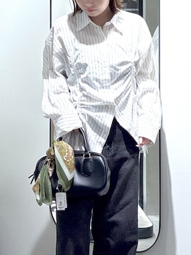 「FREE'S MART（フリーズマート）のアイテム（トップス）」を使った、MAIさん（レディース・157cm）の春コーディネート