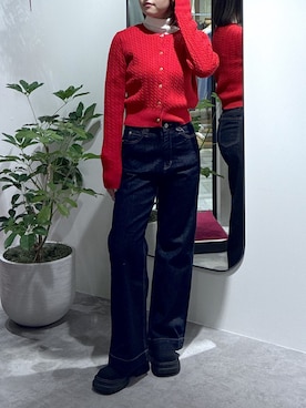 「FREE'S MART（フリーズマート）のアイテム」を使った、MAIさん（レディース・157cm）の冬コーディネート