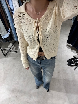 「FREE'S MART（フリーズマート）のアイテム（トップス）」を使った、MAIさん（レディース・157cm）の春コーディネート