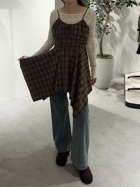 MAIさん（骨格ウェーブ・レディース・157cm）の秋コーディネート
