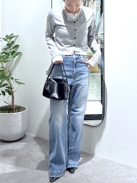 「FREE'S MART（フリーズマート）のアイテム（トップス）」を使った、MAIさん（レディース・157cm）の春コーディネート