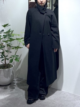 「アイテム（ステンカラーコート）」を使った、MAIさん（レディース・157cm）の秋コーディネート