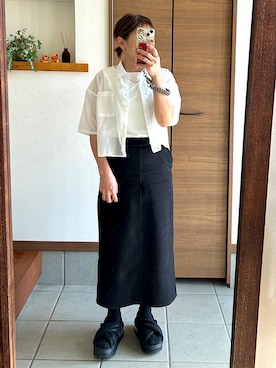 CHBIHAHA(チビ母/低身長コーデ)さんのコーディネート