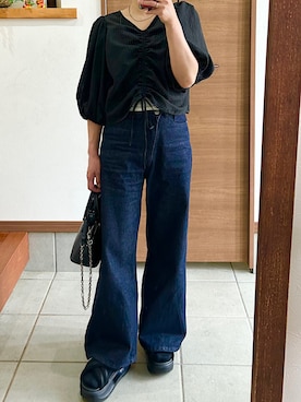 CHBIHAHA(チビ母/低身長コーデ)さんのコーディネート