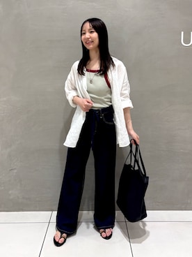 「かぐれ（カグレ）のアイテム」を使った、karinさん（レディース・155cm）の春コーディネート