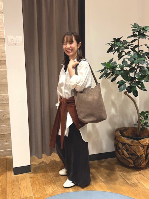 セール】シルクコットンロングシャツ（シャツ/ブラウス）｜URBAN