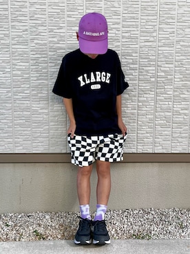 「アイテム（ソックス/靴下）」を使った、kanaさん（キッズ・142cm）の夏コーディネート