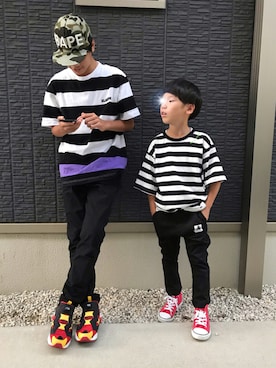 kanaさん（キッズ・121cm）の秋コーディネート