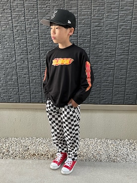 kanaさん（キッズ・132cm）の春コーディネート