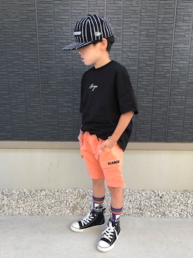 「カラー×コーデ」｜kanaさん（キッズ・126cm）の春コーディネート