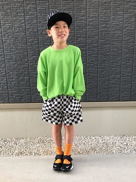 kanaさん（キッズ・126cm）の春コーディネート