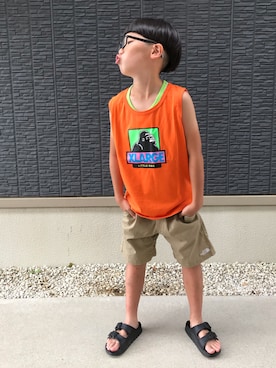 kanaさん（キッズ・126cm）の夏コーディネート