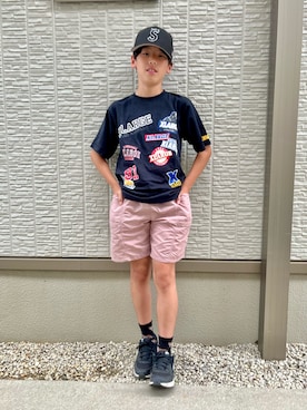 kanaさん(キッズ・146cm)の夏コーディネート