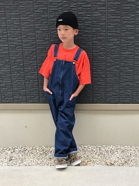 kanaさん(キッズ・126cm)の夏コーディネート