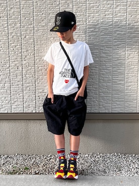 「アイテム（その他パンツ）」を使った、kanaさん（キッズ・142cm）の夏コーディネート