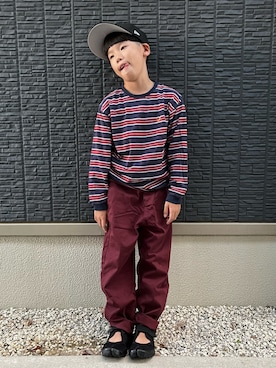 kanaさん（キッズ・134cm）の秋コーディネート