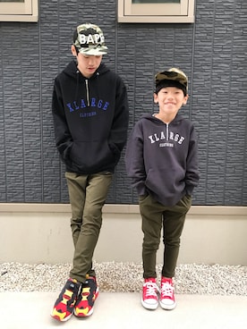 kanaさん（キッズ・125cm）の冬コーディネート