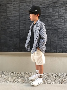 kanaさん（キッズ・128cm）の秋コーディネート