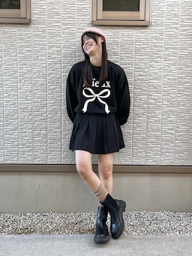 「アイテム（レッグウェア）」を使った、kanaさん（レディース・161cm）の秋コーディネート