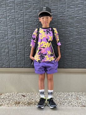 kanaさん（キッズ・132cm）の秋コーディネート