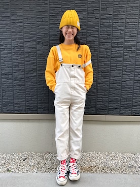 「星条旗」｜kanaさん（キッズ・145cm）の冬コーディネート