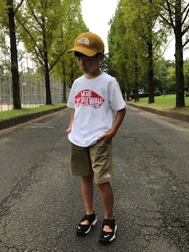 kanaさん（キッズ・126cm）の夏コーディネート