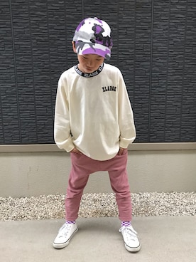 kanaさん（キッズ・126cm）の春コーディネート