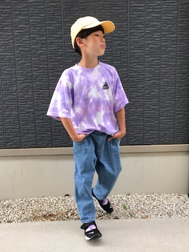 kanaさん（キッズ・126cm）の夏コーディネート