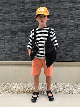 kanaさん(キッズ・126cm)の夏コーディネート