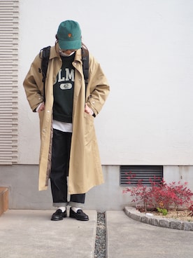 「LOLO（ロロ）のアイテム」を使った、haruaya77さん（レディース・154cm）の冬コーディネート