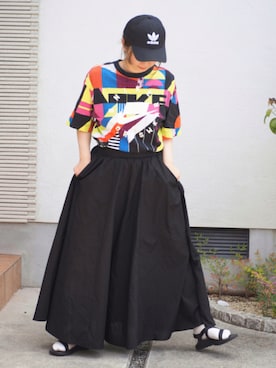 haruaya77さん（レディース・154cm）の夏コーディネート