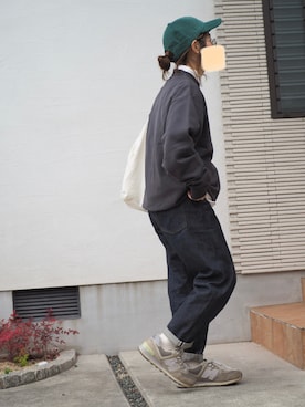 「LOLO（ロロ）のアイテム」を使った、haruaya77さん（レディース・154cm）の冬コーディネート